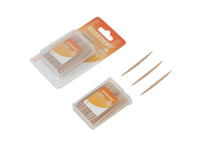 Load image into Gallery viewer, 100 PACK ECO-FRIENDLY GUARDENT THIN DOUBLE-ENDED WOODEN DENTAL STICKS CONTAINS WITH FLUORIDE AND MINT OIL