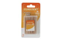 Load image into Gallery viewer, 100 PACK GUARDENT THIN DOUBLE-ENDED WOODEN DENTAL STICKS EASY-CARRYING AND EASY TO USE
