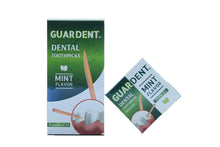 Load image into Gallery viewer, Guardent - Eco Friendly Minty Wooden Toothpicks 300 Pack Plaque Remover
